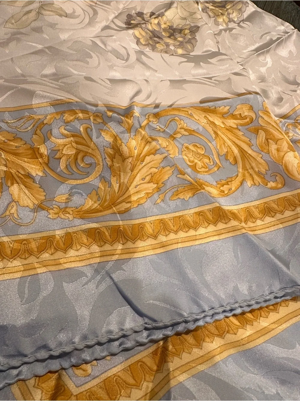 Vintage Laura Biagiotti Italian Silk Square Scarf 35
